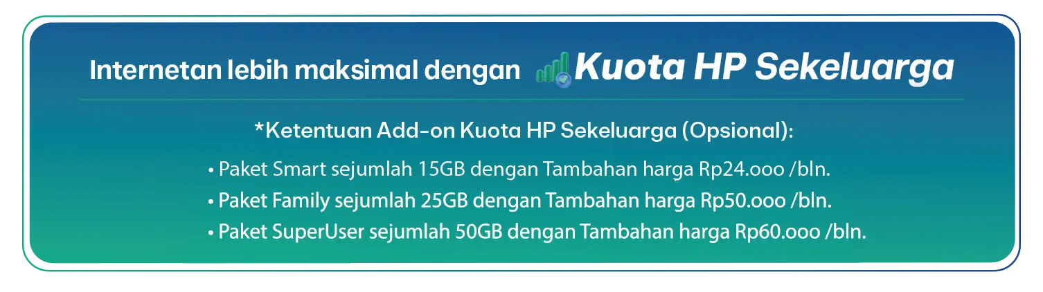 Kuota HP Sekeluarga